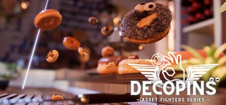 Decopins -Asset Fighters Series-: ドーナツを守るフリックアクションタワーディフェンス!