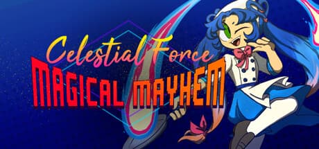 Celestial Force: Magical Mayhem: 魔法少女が地球をエイリアンから守るベルトスクロールアクション