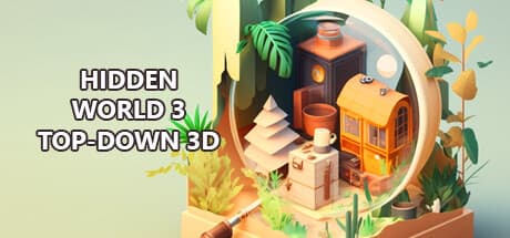 Hidden World 3: Top-Down 3D - 変化するオブジェクト探しアドベンチャー