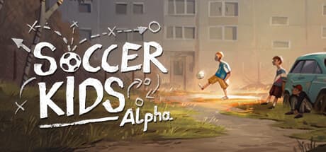 サッカーキッズ アルファ:タクティカルなターン制ストリートサッカー