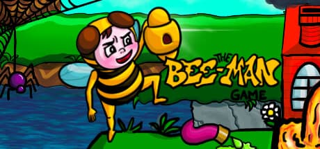 Bee-Man:可愛い蜂のパズルプラットフォーマー