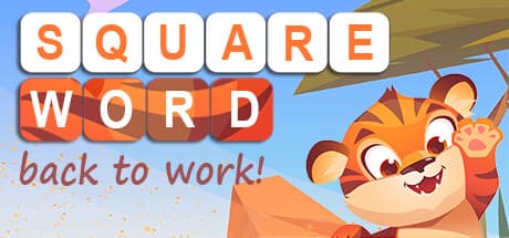 Square Word: Back to Work🐯 — マリと新しいパズルに挑戦!