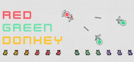Red Green Donkey: Survive the Darkness in a Top-Down Shooter