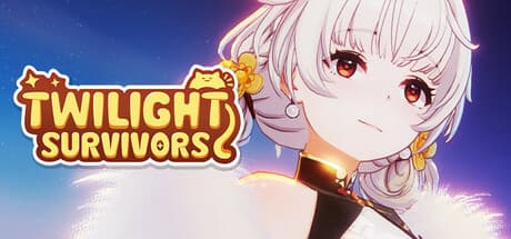 Twilight Survivors:かわいらしいアートスタイルのローグライク弾幕アクション