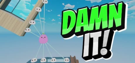Damn it! — 粘着マシュマロクライミングアドベンチャー