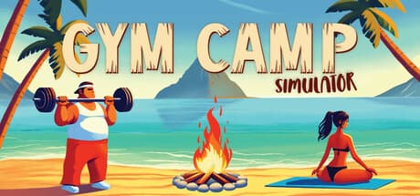 Gym Camp Simulator: 楽園の島でフィットネスキャンプを運営しよう