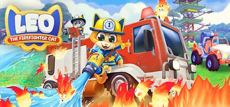 Leo: The Firefighter Cat - Brave Rescue Adventures