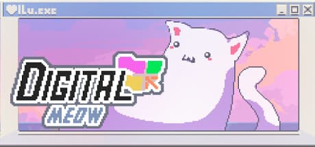 Digital Meow: A Vaporwave Platformer Adventure