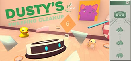 Dusty's Sweeping Cleanup — Fast-Paced Robot Vacuum Action
