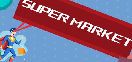 SUPER MARKET:スーパーヒーローがお買い物で大騒ぎ!