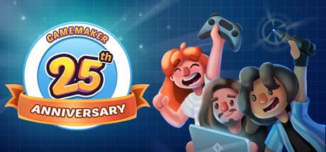 GameMaker 25周年記念:夢の開発スタジオを築こう!