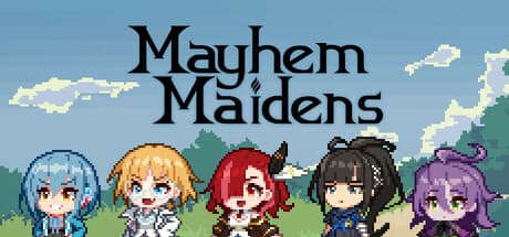 Mayhem Maidens: 5人のキャラクターを同時に操るローグライトタワーディフェンス