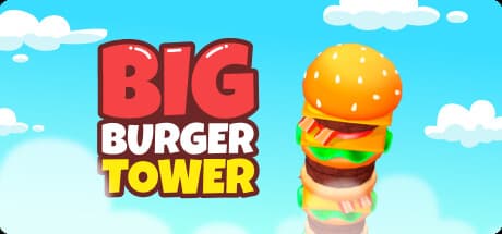 ビッグバーガータワー:頂点を目指して積み上げよう!