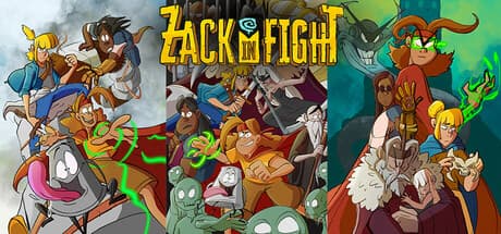 Zack in Fight:ザック・イン・タイムの世界から贈る、スピーディーな2D対戦格闘ゲーム