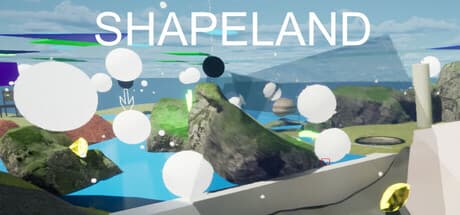 SHAPELAND: 低重力世界でハイスコアを目指す、シングルプレイヤーアクションアドベンチャー