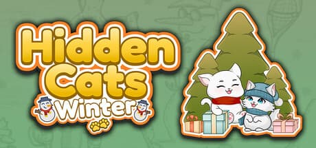 Secret Cats - Winter:隠された猫たちを見つけよう!