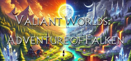 Valiant Worlds: Adventure of Falken:宇宙の均衡を巡る冒険RPG