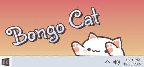 ボンゴキャット:もっと帽子が必要な、愛らしいデスクトップコンパニオン!