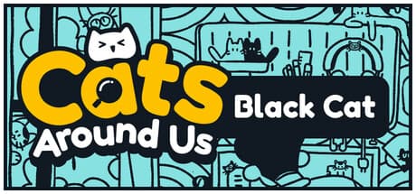 Cats Around Us: Black Cat – 隠れた黒猫を探す心温まるコミックアドベンチャー