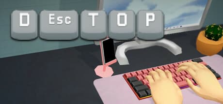 DescTop:タイピングとデスクカスタマイズで癒されるゲーム