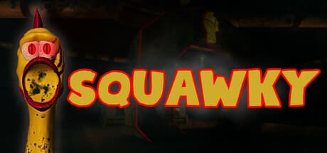 Squawky: ラバーチキンが導くホラーアドベンチャー