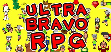 UltraBravoRPG – Pixelated Comedy RPG with Button-Mashing Combat