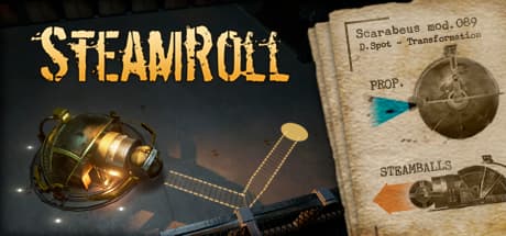 Steamroll: ミニゴルフ風スチームパンク・アドベンチャーパズル