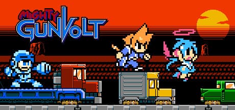 マイティガンヴォルト — レトロ8ビットアクションプラットフォーマー