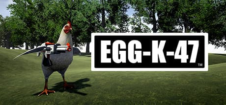 EggK47: Retro Chicken Shooter Adventure