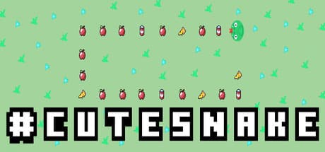 #CuteSnake: レトログラフィックで楽しむ無限アップル収集アクション
