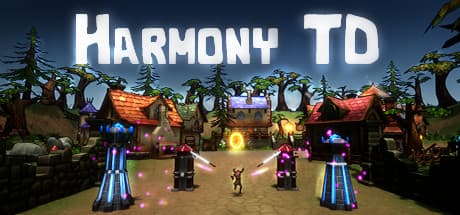 HarmonyTD:FunArouGames開発の早期アクセス・ストラテジータイトル