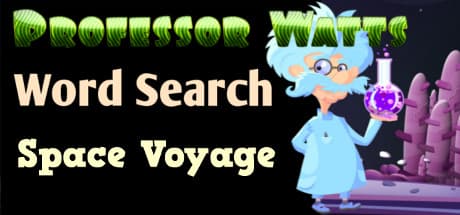 Professor Watts Word Search: Space Voyage — 宇宙を巡る単語探しアドベンチャー