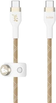 【スターミッキー】Belkin USB-C to USB-C 編組シリコン ケーブル MacBook