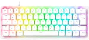 Razer Huntsman V3 Pro Mini - アナログ光学式Eスポーツキーボード 60%フォーマット - スナップタップ&ラピッドトリガー (多目的モディファイアキーキャップ