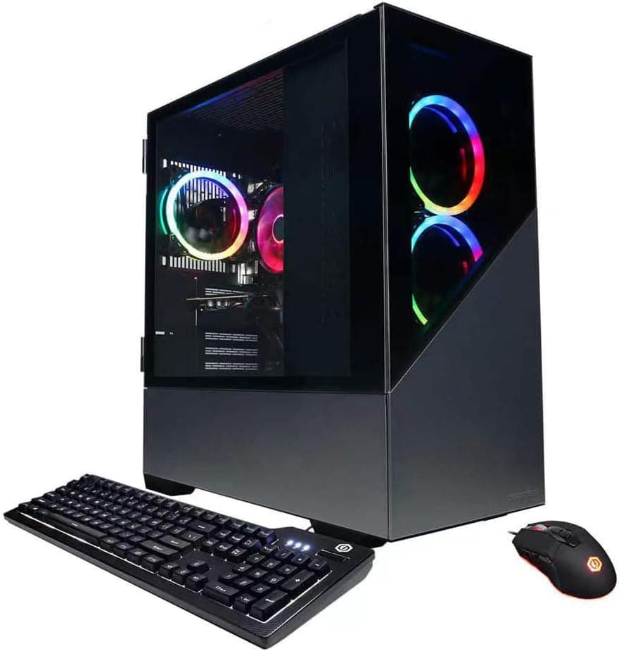CyberpowerPC Gamer Xtreme Gaming PC デスクトップ 第13世代 Intel Core i5-13400KF NVIDIA Geforce RTX 4060 8GB