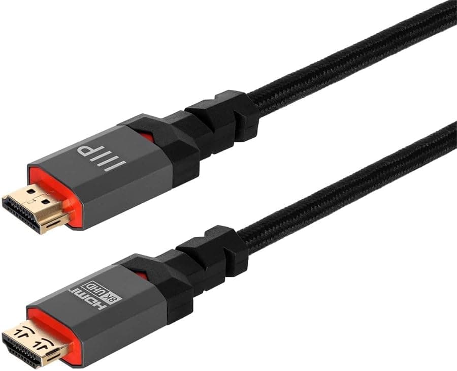 Monoprice 8K認定超高速HDMIケーブル - 3フィート - ブラック