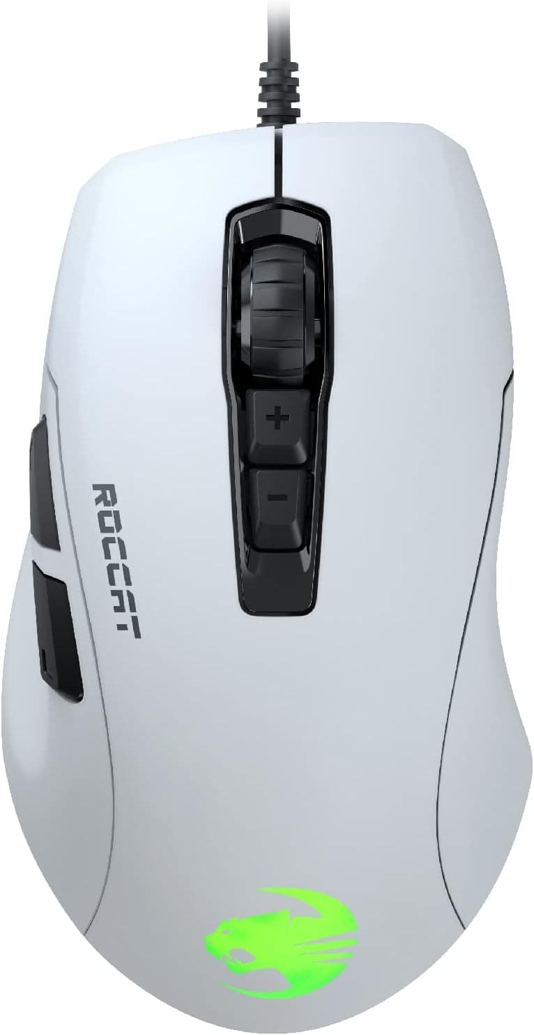 ROCCAT ゲーミングマウス Kone Pure Ultra 有線 PVC ホワイト