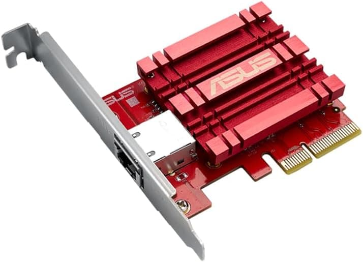 ASUS XG-C100C PCI-Eネットワークインターフェースカード