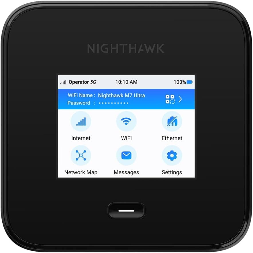 NETGEAR Nighthawk M7 Pro モバイルホットスポットルーター 5G ロック解除 国際ローミング 125か国