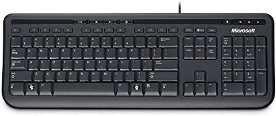 MICROSOFT WIRED KYBOARD 600 BK ANB-00006