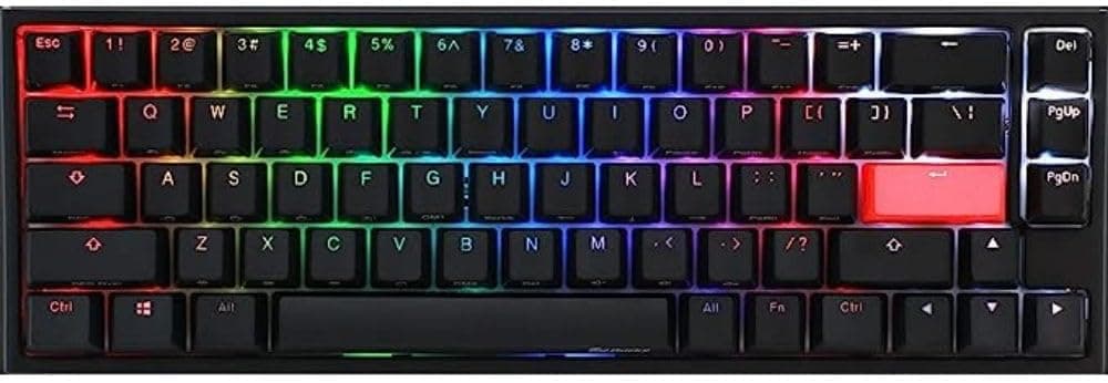 DUCKY ゲーミングキーボード One 2 SF RGB 65% 赤軸(英語配列) dk-one2-rgb-sf-red [USB