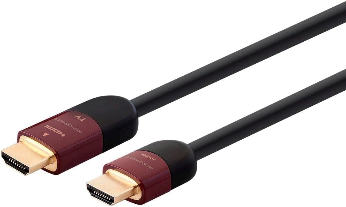 Monoprice Monoprice 4K High Speed HDMI Cable 30ft - CL2 In Wall Rated 18Gbps Active Black