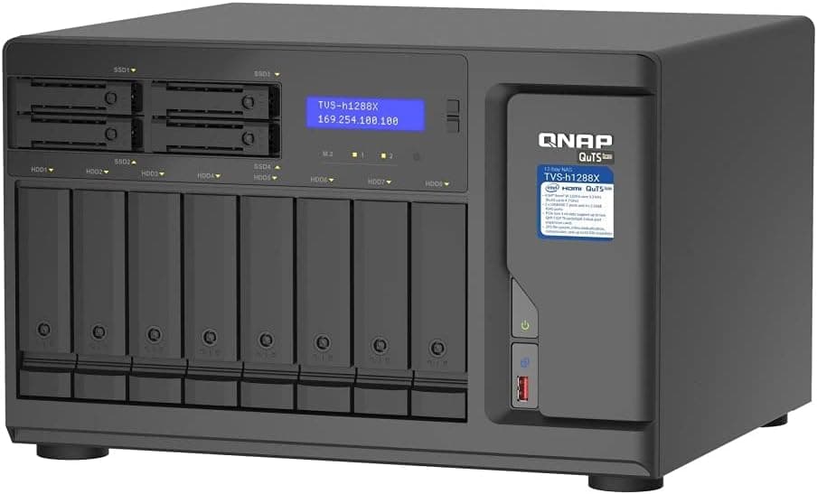 QNAP TVS-h1288X 単体 メモリー 16GB TVS-H1288X
