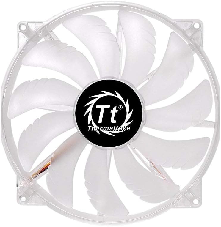 Thermaltake Pure 20 LEDファン 200mm 800rpm ブラック