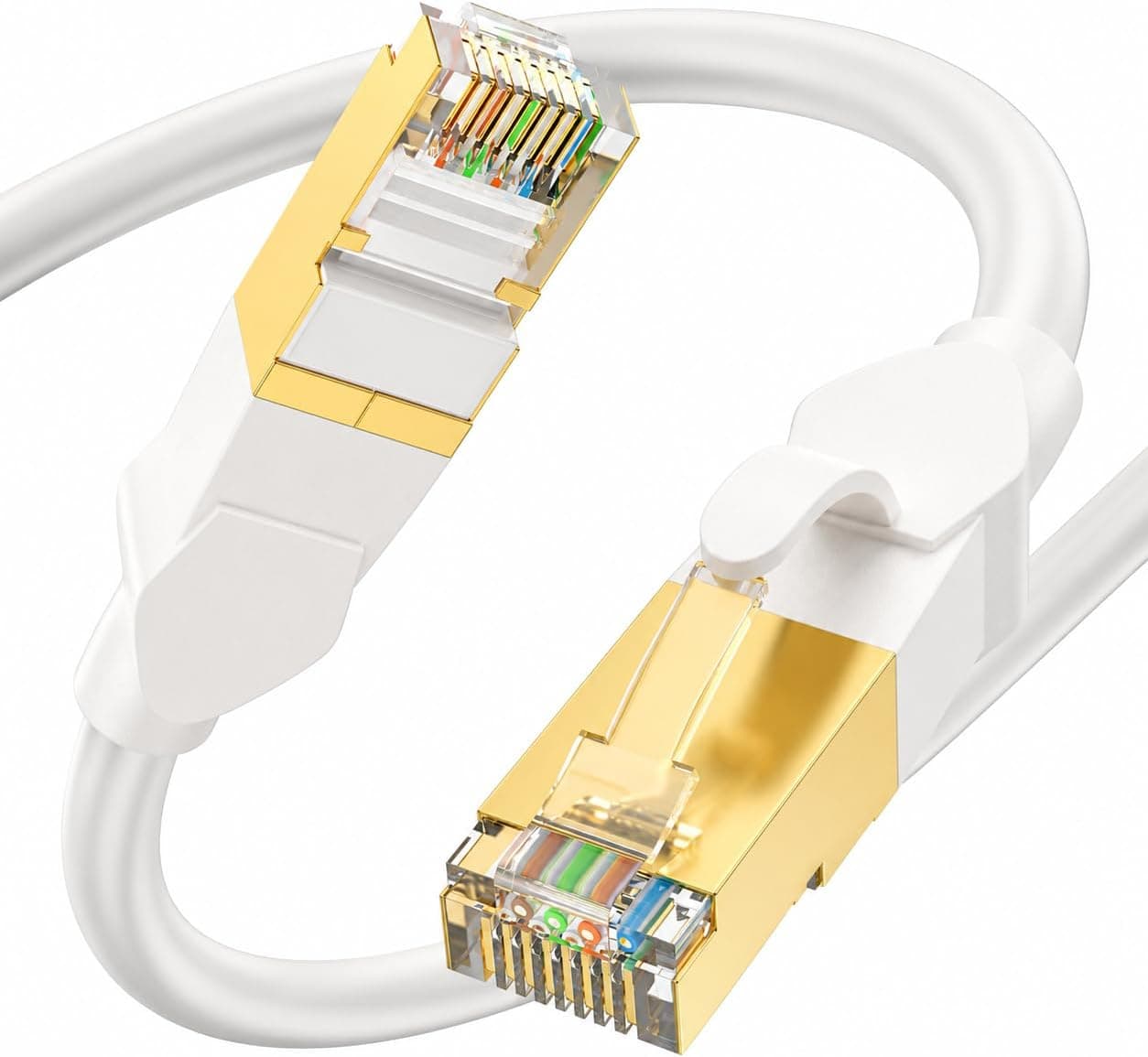CHENLUKJ LANケーブル CAT6A 2m カテゴリ6 高速 lanケーブル PoE対応 26AWG 550MHz 10Gbps