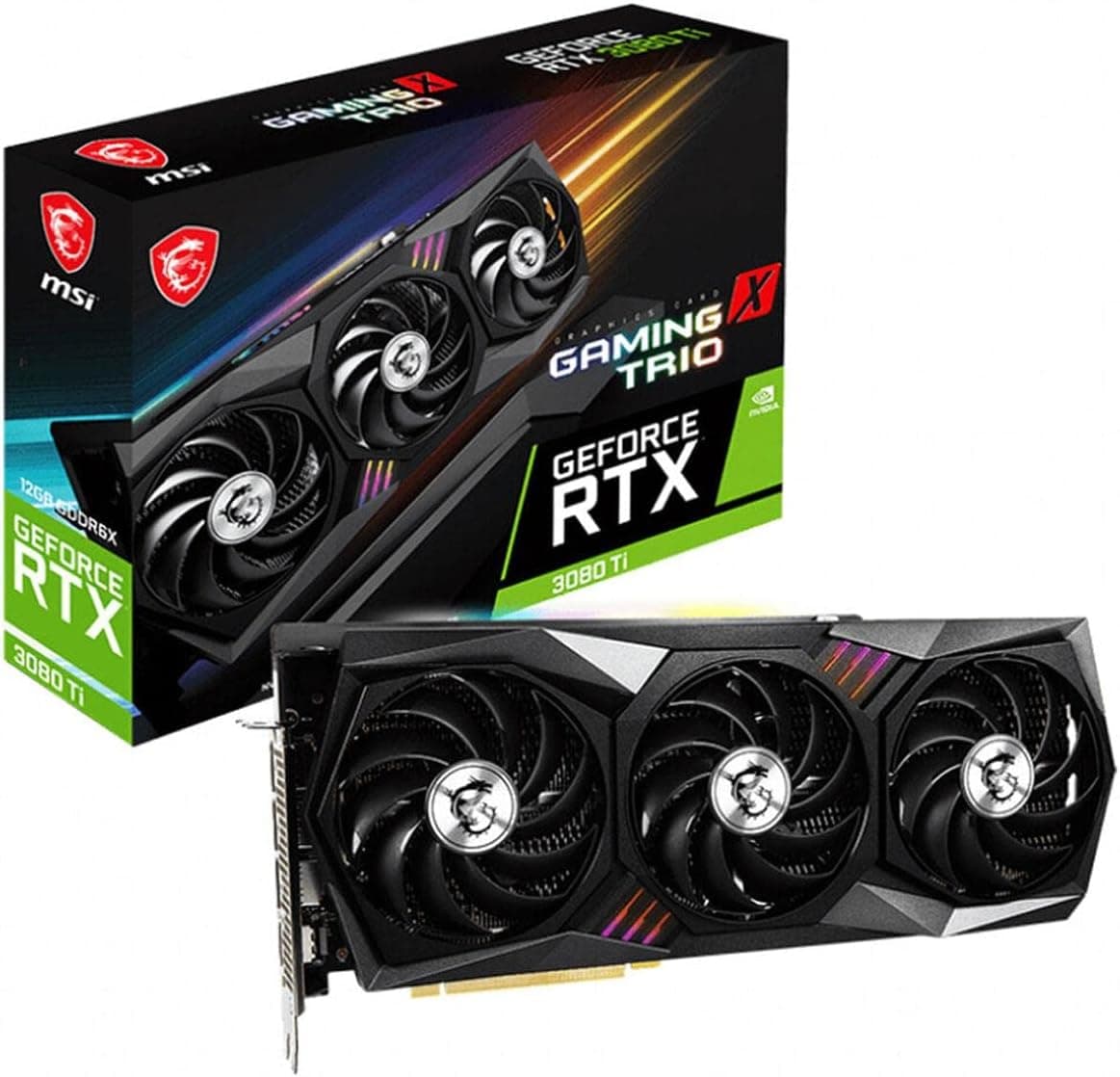 msi Gaming GeForce RTX 3080 Ti 12GB GDRR6X 320ビット HDMI