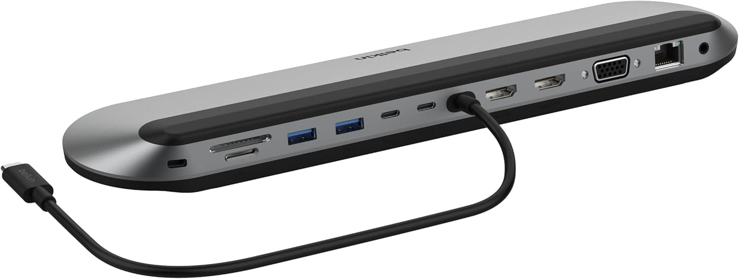 Belkin 11-in-1 USB-C ドッキングステーション 4K トリプルディスプレイ対応