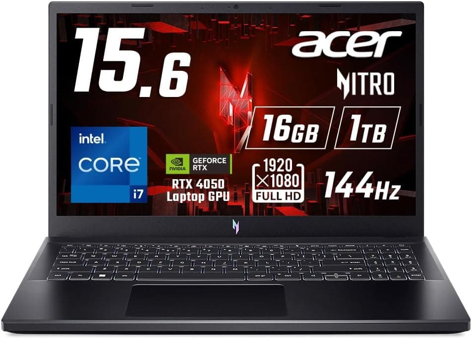 Acer Nitro V 15 ANV15-51-F76Z45 — エントリー向けゲーミングノートPCの詳細