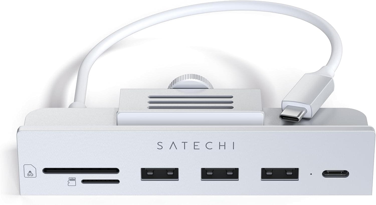 SATECHI USB-C クランプ式ハブ iMac M4用