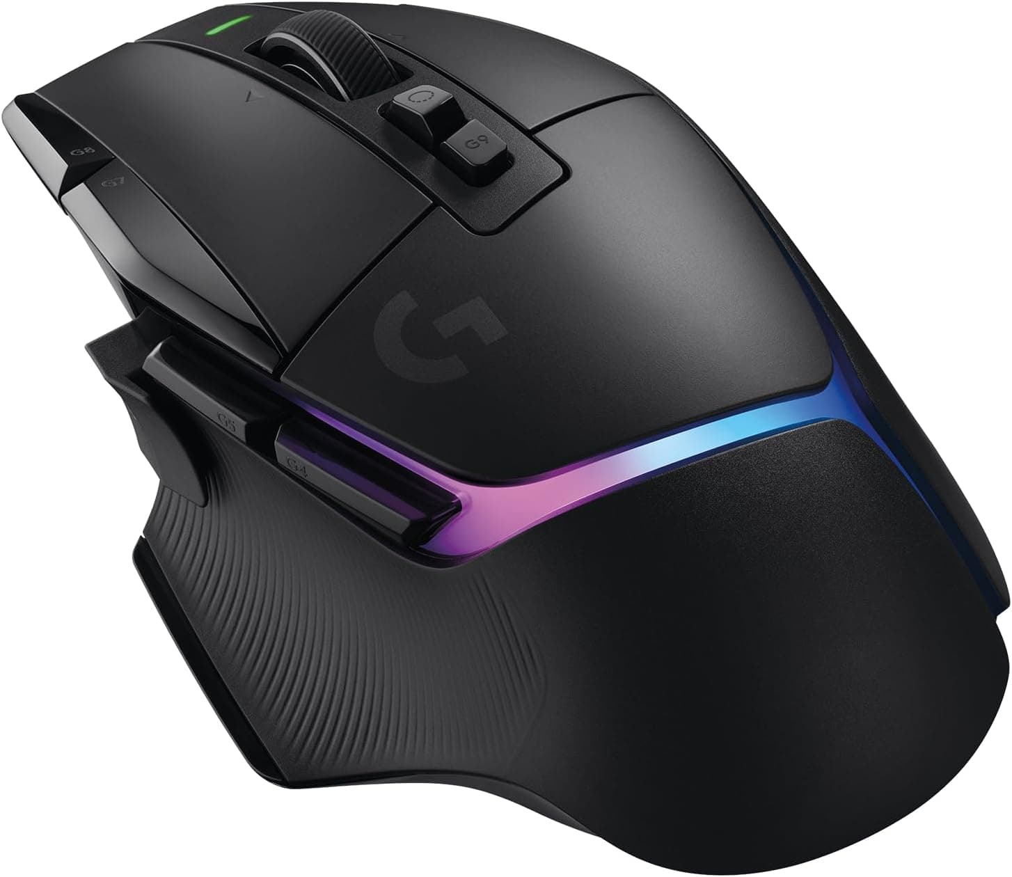Logicool G ゲーミングマウス G502 X PLUS LIGHTSPEED ワイヤレスマウス G502XWL-RGBBK LIGHTFORCE ハイブリッドスイッチ HERO 25K センサー 13個プログラムボタン USB Type-C 充電 LIGHTSYNC RGB POWERPLAY 対応 G502